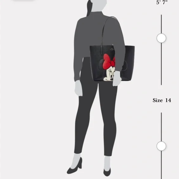 LIMITED EDITION Kate Spade Tote Minnie Mouse - Picture 7 of 9